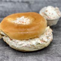 Bagel With Veggie Cream Cheese · Your Favorite Bagel served with Veggie Cream Cheese