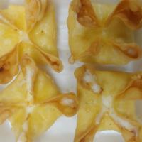 Crab Rangoon · One order comes with five