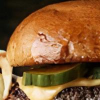 Burger & Fries · Juicy 1/3lb beef hamburger perfectly seasoned with all the fixin's'