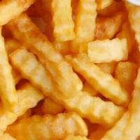French Fries · Crispy crinkle cut fries.