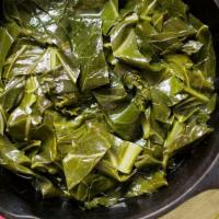 Collard Greens · Southern seasoned and mouth watering! Don't worry! We won't tell Grandma you like ours better!