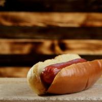 Devil Dog · 1/4 lb, hot dog, challah bun. Add onion, slaw, cheese or sauerkraut for additional price or ...