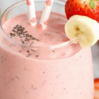 Strawnana Smoothie (16 Oz) · Strawberry , banana , orange juice.