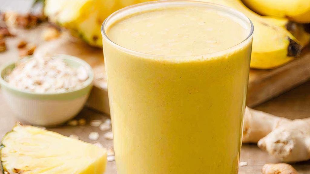 Island Breezer Smoothie (16 Oz) · Pineapple, banana, almond milk.