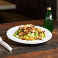 Chicken Caesar Salad · Caesar salad Fresh Romaine lettuce, parmesan cheese, croutons and creamy Caesar dressing wit...