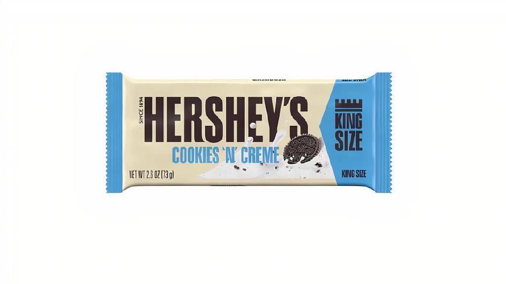 Hershey'S Cookies N Cream King Size 2.6 Oz · 