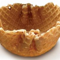 Waffle Bowl · Our sweet & crunchy, made-in-store Waffle Bowl is the perfect pairing with our 