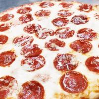 Pizza Personal De Pepperoni / Individual Pepperoni Pizza · 