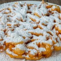 Classic Funnel Cake · Served with a choice of drizzle.