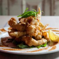 Florida Alligator Bites · Alligator, from Fagan Farms in Dade City,  FL, hand battered and fried to order. Served with...