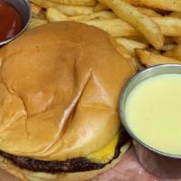 Kids Cheeseburger · Burger topped with American cheese.
