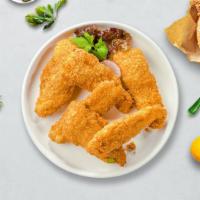 Classic Chick Tenders · Chicken tenders breaded and fried until golden brown.