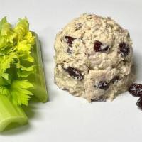 1/2 Lb Tuna Salad · Homemade Tuna Salad.  Tuna, mayonnaise, celery, cranberries, honey mustard and olive oil