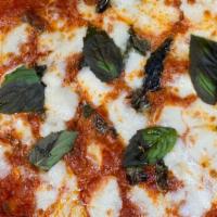 Pie Margherita · Margherita san marzano tomato sauce, imported fresh mozzarella. Parmesan , evo olive oil and...