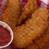 Chicken Tenders (3 Pieces) · SERVED WITH 3 CHICKEN TENDERS.
