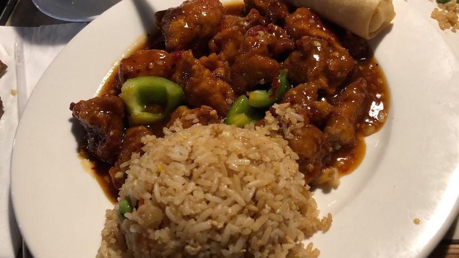 General Tso'S Chicken · Hot & Spicy. Chicken chunks lightly battered and fried then stir-fried in hot spicy and sweet sauce.