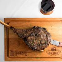 Tomahawk Ribeye (32 Oz) · Consuming raw or undercooked meats, poultry, seafood, shellfish or eggs may increase your ri...