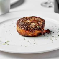 Ribeye Cap (7 Oz) · hand-rolled spinalis, Nueske’s bacon. Consuming raw or undercooked meats, poultry, seafood, ...