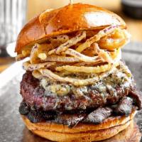 Truffled Mushroom Burger · Portabella mushrooms, King’s butter, yellow onion. Consuming raw or undercooked meats, poult...
