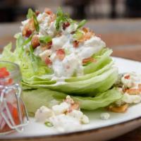 Farmer'S Wedge · tomato relish, bacon, blue cheese dressing