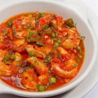 Camarones Enchilados · Gulf Shrimp Sauteed in Our Sweet and Spicy Cuban Creole Sauce
