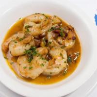 Gambas Al Ajillo · Shrimp Sauteed with Garlic and Olive Oil