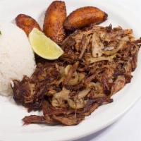 Vaca Frita · Shredded Beef Grilled with Onions and Cuban Mojo