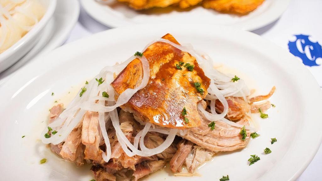 Lechon Asado · Cuban Style Slow Roasted Pork Marinated in Mojo