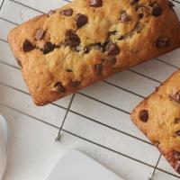Banana Bread · Freshly baked banana bread loaf