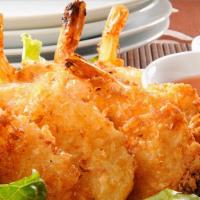 Panko Shrimp Combo · Spicy.  panko fried shrimp with a choice of sides.