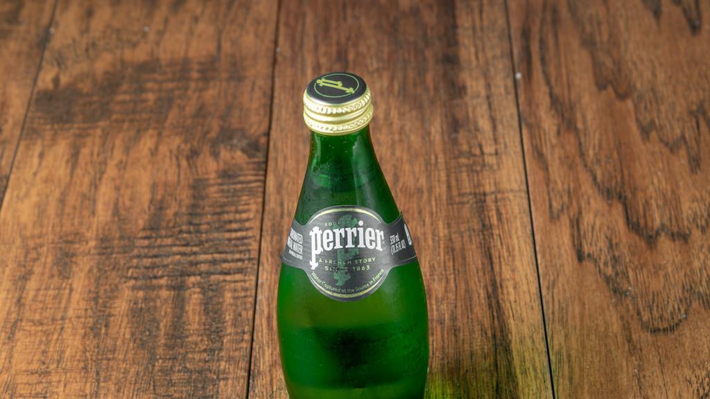 Perrier Sparkling Water · glass bottled