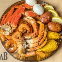 Double Crab  Special · Double Crab Special come with ( 1 Cluster of Dungeness Crab, 1 Cluster of Snow Crab, 1/2 LB ...