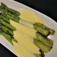 Sauteed Asparagus With Hollandaise · 