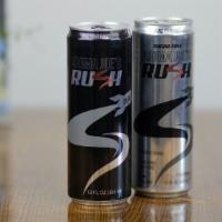 12 Oz. Can Of Aj'S Rush® Energy Drink · 