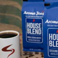 House Blend Whole Bean (12 Oz.) · Do you make your coffee at home? Try our delicious pre-packaged coffee in all different flav...