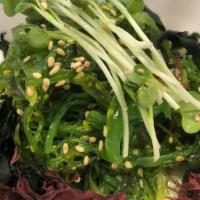 Seaweed Salad · shredded green seaweed with sesame vinaigrette