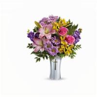 Whisper  · An elegantly unique expression of your deepest condolences, this majestic mix of colors, whi...