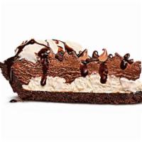 Hershey'S® Sundae Pie · One part crunchy chocolate crust and one part chocolate creme filling, garnished with a deli...