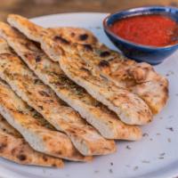 Rosemary Focaccia · Vegetarian. fresh rosemary bread and olive oil, with sauce will marinate for dipping.