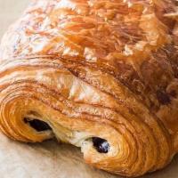 Chocolate Croissant · Aromatic chocolate wrapped in a soft & flaky butter croissant.