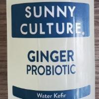 Sunny Culture (Ginger) · 16oz. Organic. Vegan. Gluten-Free. Caffeine-Free.