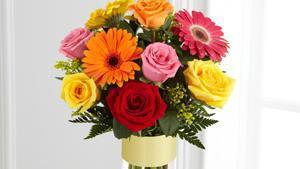 Pick-Me-Up Bouquet · The Pick-Me-Up® bouquet by FTD® is a beautifully bright and colorful way to spread sunshine ...