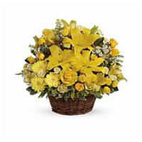 Basket Full Of Wishes · A-tisket, a-tasket, a happy yellow basket! A cheerful gift basket for birthdays or anytime y...