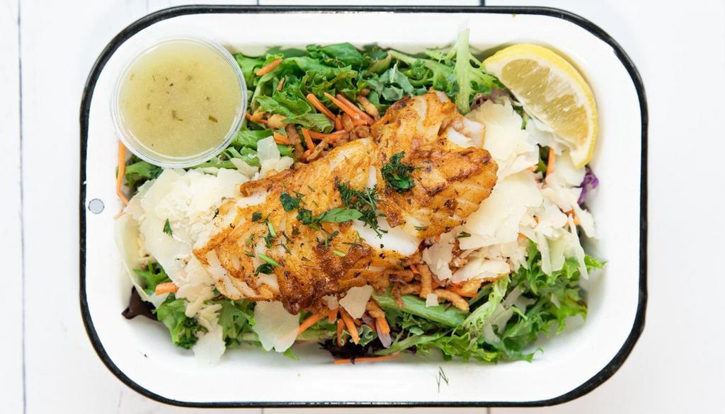 Daily Catch · Grilled, lightly seasoned. Rotates daily. Call restaurant for today's.