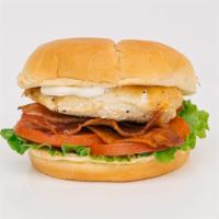 Grilled Chicken Blt · All natural Airbaked™ chicken breast, hormone-free, uncured nitrate/nitrate-free bacon,  lea...