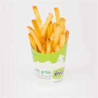 Evos Famous Airfries · The original guilt-free fries, Airbaked™ not deep-fried, half the fat of regular fries! ♥. E...