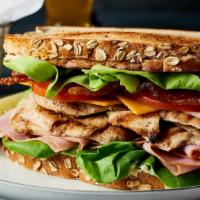 Club Sandwich · sliced chicken breast, classic Virginia cured ham, our signature Tavern apple-wood smoked ba...
