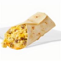 Breakfast Wrap Combo · Your choice of sausage or bacon  with eggs and cheese wrapped in a warm tortilla. Served wit...