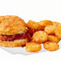 Bacon Biscuit Combo · A crispy chicken breast fillet on a mouth-watering made-from-scratch buttermilk biscuit with...