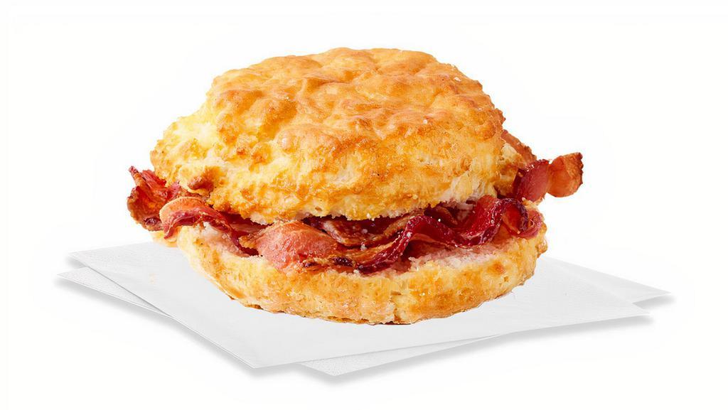 Bacon Biscuit · Crispy bacon on Jack's made-from-scratch buttermilk biscuit.
